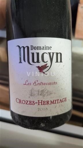 Údolí Rhôny Crozes-Hermitage Domaine Mucyn Les Entrecoeurs 2018