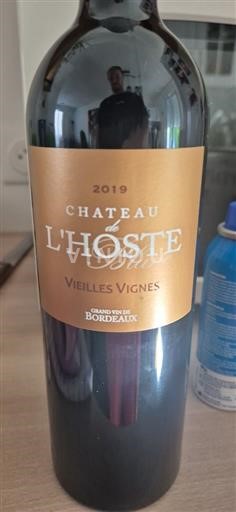 Burdeos Bordeaux Château Lhoste Vieilles Vignes 2019