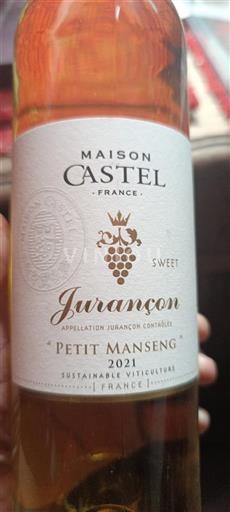 Jihozápad Jurançon Maison Castel Petit Manseng 2021