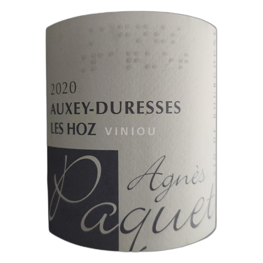 Bourgondië Auxey-Duresses Agnès Paquet Les Hoz 2020