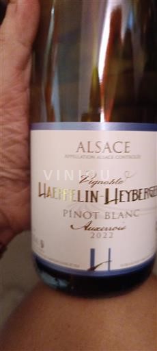 Elsass Grand Cru Haeffelin-Heyberger Pinot Blanc Auxerrois 2022