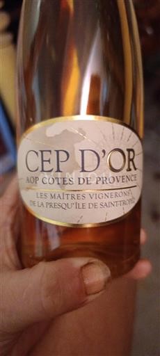 Provansa Côtes-de-Provence Les Maîtres Vignerons de la Presqu'île de Saint-Tropez Cep d'Or Neleten.