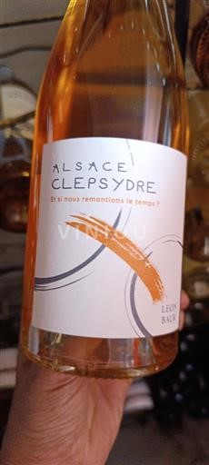 Alsacia Léon Baur Clepsydre Sin añada