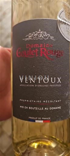 Thung lũng Rhône Ventoux Domaine Coulet Rouge 2024