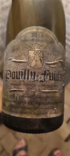 Bourgogne Pouilly-fuissé Guillaume Luquet 2016