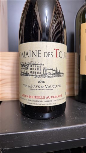 Rhône-dalen Ikke specificeret Château Des tours 2016