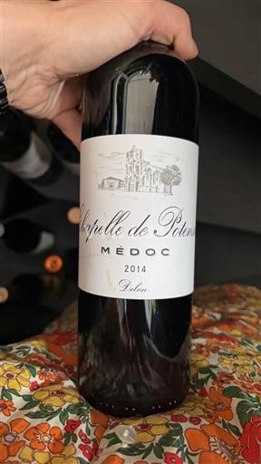 Bordéus Médoc Chapelle de Potensac 2014