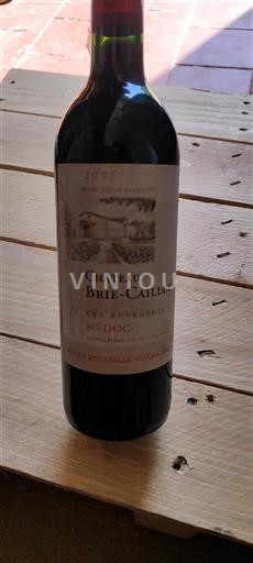 Bordeaux Médoc Cru Bourgeois Château Brie caillou 2005