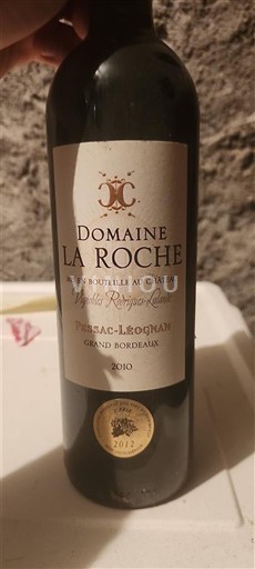 Bordoja Pessac-Léognan Château Laroche 2010