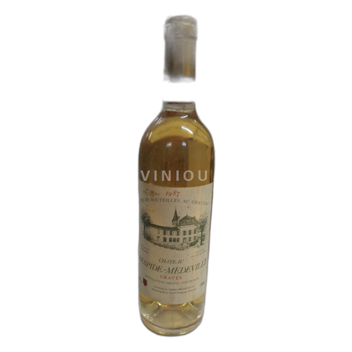 Bordeaux Graves Château Respide-Medeville 1987