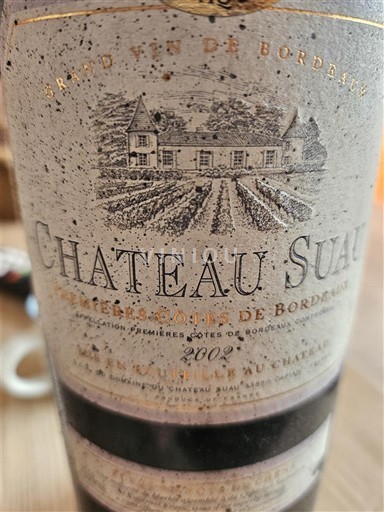 Bordo Премијер-кот-дe-бордо Château Suau 2002