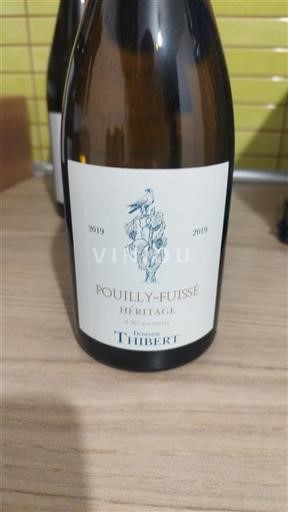 Borgoña Pouilly-fuissé Thibert Héritage 2019