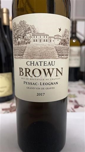 Bordéus Pessac-Léognan Château Brown 2017