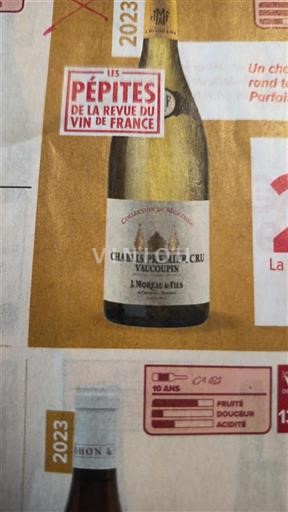 Burgund Chablis Premier Cru J. Moreau & Fils Vaulorent 2023