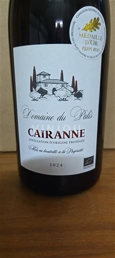 Thung lũng Rhône Cairanne Domaine Patis 2024