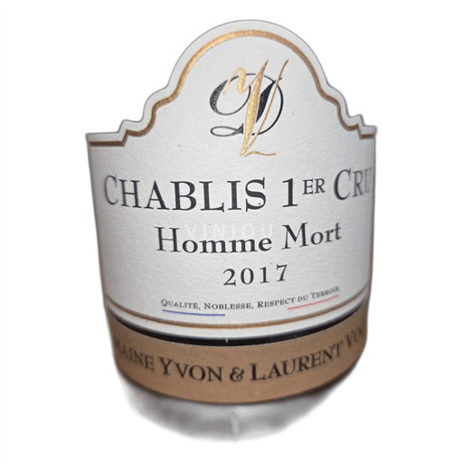 Bourgondië Chablis Premier Cru Domaine Yvon & Laurent Vocoret Homme Mort 2017