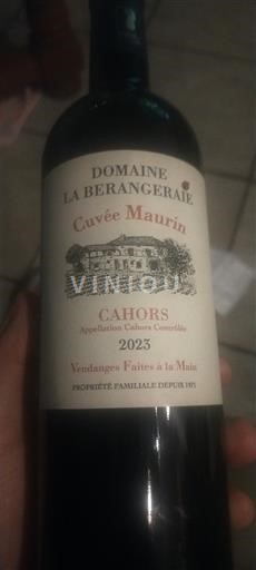 Zuidwest-Frankrijk Cahors Domaine La Berangeraie Maurin 2023