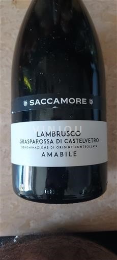 Emilia-Romagna Wines Lambrusco Saccamore Amabile Non-Vintage