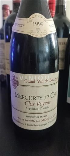 Bourgondië Mercurey Premier Cru Moillard Clos Voyens 1999