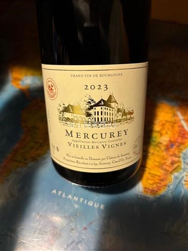 Burgundy Mercurey Château Sassangy Vieilles Vignes 2023
