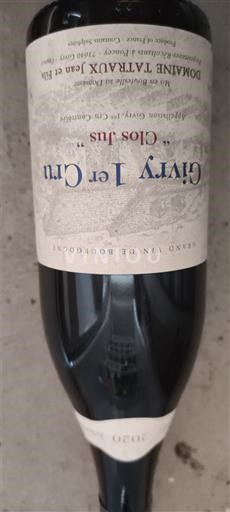 Bourgogne Ikke specificeret Premier Cru Domaine Taupenot-Merme Clos Jus 2020