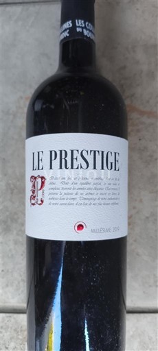 Languedoc y Rosellón País de Oc Les Coteaux du Bosc Le Prestige 2016