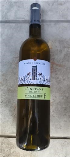 Languedoc và Roussillon Vùng đất Oc Grande Courtade L'Instant Sauvignon Không niên vụ
