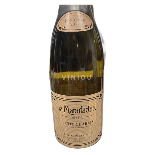 Burgundsko Petit-chablis La Manufacture 2022