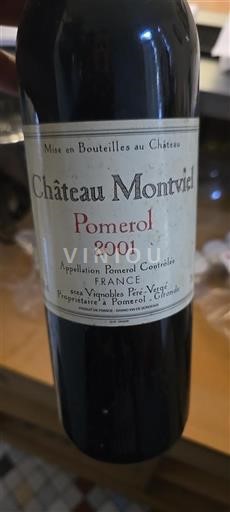 Bordeaux Pomerol Château Montviel 2001