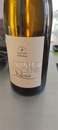 Údolí Loiry Coteaux-d'ancenis Vignoble Marchais Malvoisie Neročník