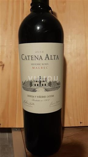 Mendoza Unspecified Bodega y Viñedos Catena Catena Alta 2018