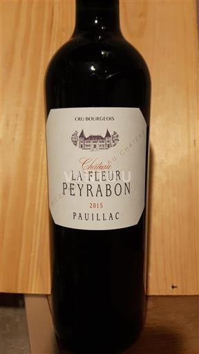 Bordeaux Pauillac Cru Bourgeois La Fleur Peyrabon 2015
