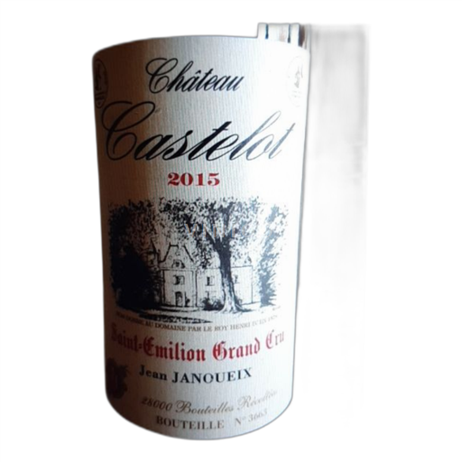 Bordeaux Saint-Émilion Grand Cru Castelot 2015