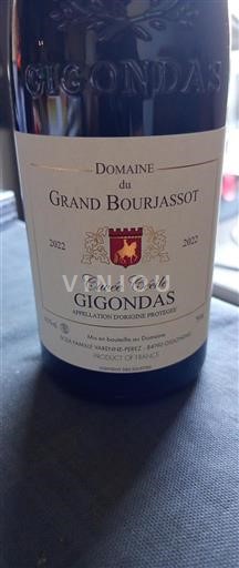 Rhônen laakso Gigondas Domaine Grand Bourjassot Cécile 2022