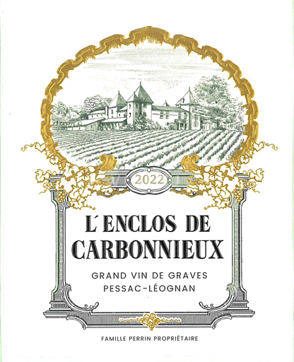 Bordeaux Pessac-Léognan Château Carbonnieux L'Enclos de Carbonnieux 2023