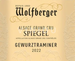 Elzas Alsace Grand Cru Grand Cru Wolfberger Gewurztraminer "Spiegel" 2022