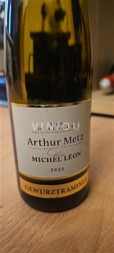 Alsace Gewurztraminer Arthur METZ Michel Léon 2023