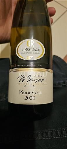 Alsace Alsace Grand Cru Hubert Meyer Pinot Gris 2020