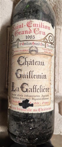 Bordeaux Saint-Émilion Grand Cru Grand Cru Château Guillemin La Gaffelière 1985