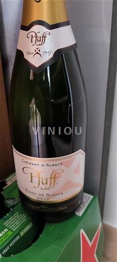 Alsace Crémant d'Alsace Pfaff Blanc de Blancs Không niên vụ