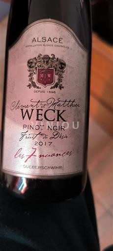 Alsace Clément et Matthieu Weck Les 7 nuances 2017