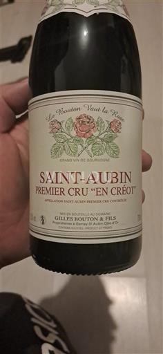 Bourgogne Saint-Aubin Premier Cru Gilles Bouton & Fils En Créot 2023