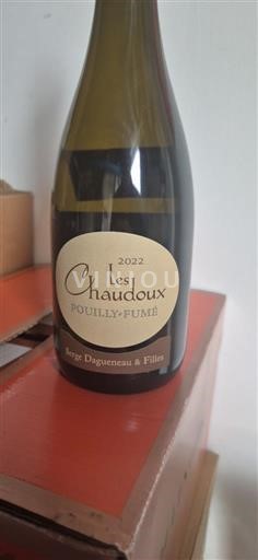 Loire-dalen Pouilly-fumé Serge Dagueneau et Filles Les Chaudoux 2022