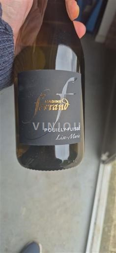 Bourgogne Pouilly-fuissé Domaine Ferrand Lise Marie 2019