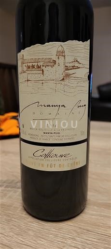 Roussillon Collioure Domaine Manya Puig 2018