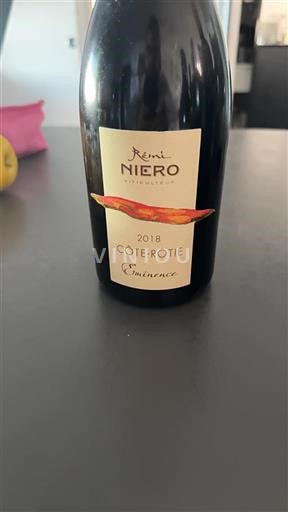 Vallée du Rhône Côte-rôtie Rémi Niero Eminence 2018