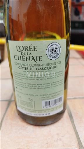 Südwestfrankreich Côtes de Gascogne L'Orée de la Chênaie 2023