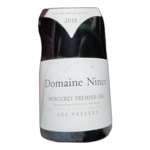 Bourgogne Mercurey Domaine Ninot Les Velley 1er cru 2018