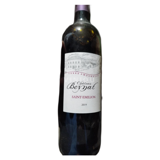 Bordeaux Saint-Émilion Château Beynat Terre amoureuse 2019