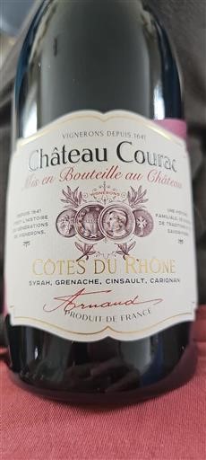Thung lũng Rhône Côtes-du-rhône Château Courac Arnaud 2021